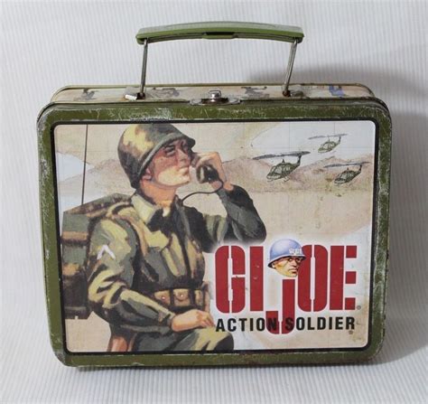 metal lunch box gi joe|gi joe metal lunch box.